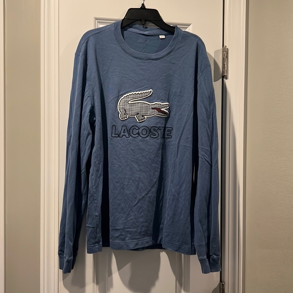 Lacoste Mens long sleeve size medium